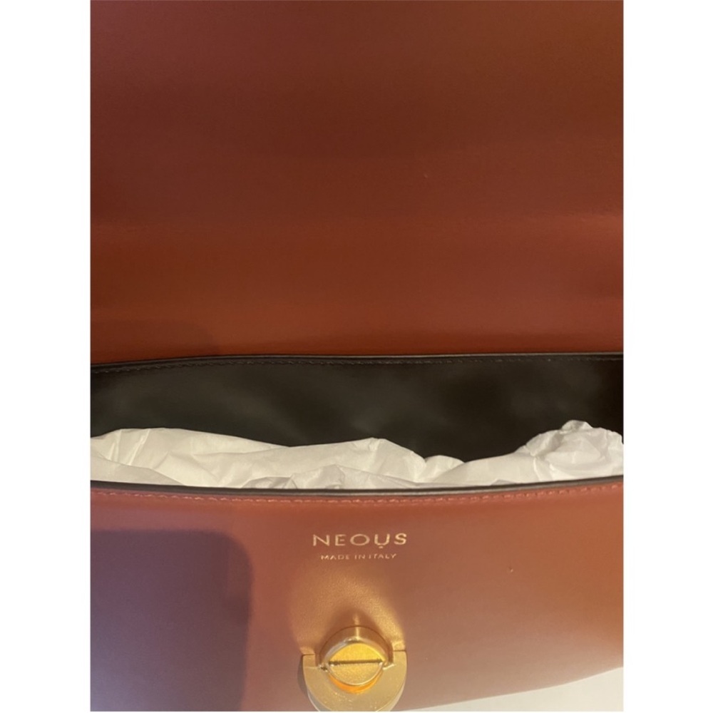 Like new Neous Brown Cognac Phoenix Leather Shoulder Bag - Picture 6 of 7